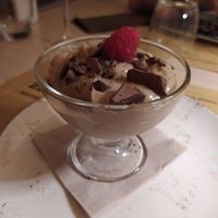 Vegan budino! Yummy!!! at Zenzero in Bologna