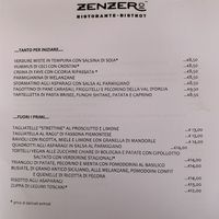   at Zenzero in Bologna
