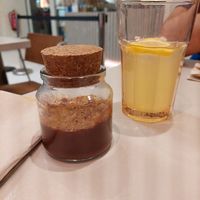 Mousse de chocolate at Chia Restaurante in Madrid