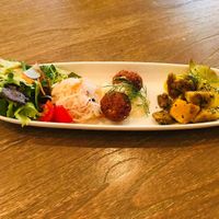 Deli Plate - contents vary depending on the day but everything I've had so far is delicious! at Rainbow Bird Rendezvous in Tokyo