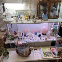 Crystal shop  at Rainbow Bird Rendezvous in Tokyo