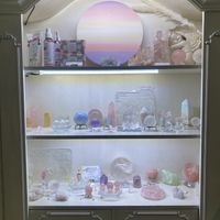 More crystals   at Rainbow Bird Rendezvous in Tokyo