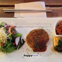 Seaweed croquette at Rainbow Bird Rendezvous in Tokyo