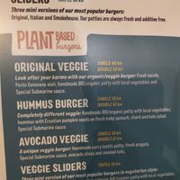 Vegan menù at Submarine Burger - Original in Zagreb