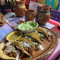 Tacos at VR Cenaduria Vegaba in Mexico City