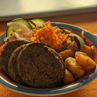 Vegan bowl at El Bololó in Cartagena