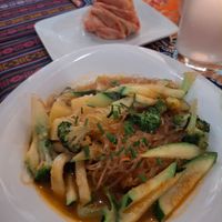 Glasnudel Gemüse Eintopf at Tibet-Restaurant in Vienna