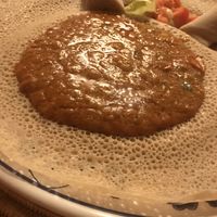 pea-mashed w/ sourghum  at Taste of Ethiopia in Austin