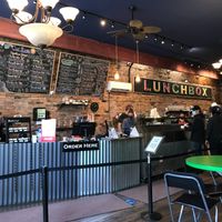 Interior at Lunch Box in Fernie
