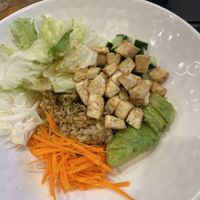 Tofu Bowl at With U Cafeteria in Daejeon
