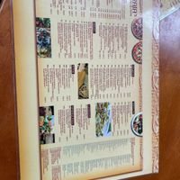 Menu side 1  at Raja's in Kaarst