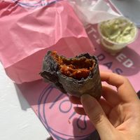 sweet potato chili at Fons Empanadas in Chicago