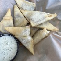 Samosas  at Blind Pig Pub in Fort Collins