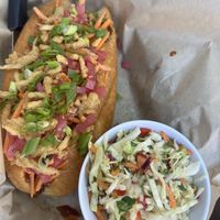 Cauliflower po’ boy  at Blind Pig Pub in Fort Collins