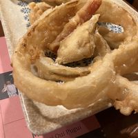 Tempura de verduras  at El Drac al Cau del Llop in Girona
