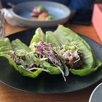 Fable mushroom meat lettuce cups at Repeat Offender in Elwood