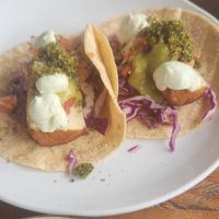 Heart of Palm tacos - so yummy at Repeat Offender in Elwood