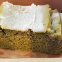 Vegan Matcha Loaf Cake at Tree House Cafe in West Sacramento
