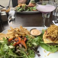   at Bin 4 Burger Lounge - Granville St in Vancouver