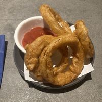 Onion rings  at Vegeater in Tokyo