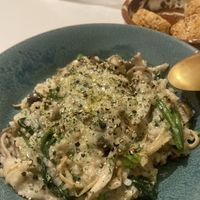 Creamy mushroom risotto   at Vegeater in Tokyo