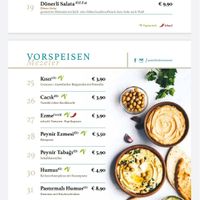 Salate & Vorspeisen at Pamukkale in Hamburg