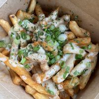 Swamp fries  at Vegan Gator Food Truck in Gainesville