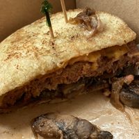 Veganator Patty Melt at Vegan Gator Food Truck in Gainesville