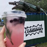 Blueberry, rosemary, lemonade. Featuring the Gator 🐊  at Vegan Gator Food Truck in Gainesville