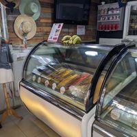 Inside at Island Scoop in Providenciales