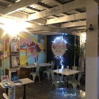 Gelato shop  at Island Scoop in Providenciales