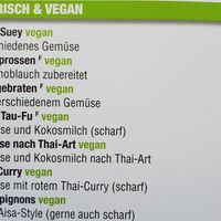 Vegane Gerichte at Asia Imbiss in Neustadt An Der Donau