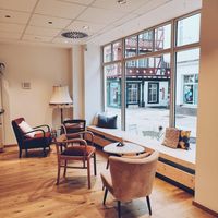 There is a little café area inside. at Foi Feines Unverpackt in Neustadt