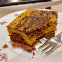 Pumpkin brownies at Foi Feines Unverpackt in Neustadt
