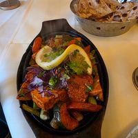 Tandoori mut Tofu at Himalaya in Neustadt