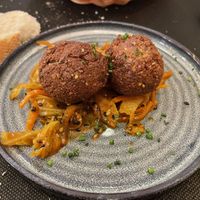 Falafel con kimchi  at Kokken in Bilbao