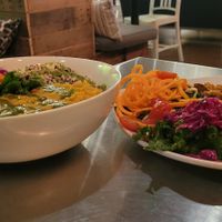 Curry Bowl and Marsala plate at Living Kitchen - South End in Charlotte