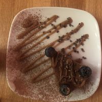 Turtle cake at Living Kitchen - South End in Charlotte