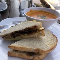 Epic Grilled Cheese & Tomato Basil Soup  at Living Kitchen - South End in Charlotte