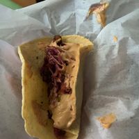 Brussel sprouts taco (spicy) at Living Kitchen - South End in Charlotte