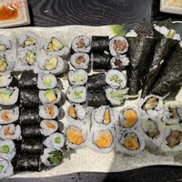 Sushi plate   at Osaka Sushi in Rochester