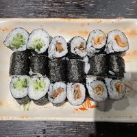 Vegan sushi   at Osaka Sushi in Rochester