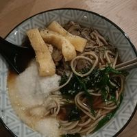 Tororo mushroom soba at Shimbashi in Collingwood