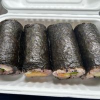 vegan sushi rolls!!!  at Shimbashi in Collingwood