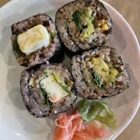 Sushi vegan Tofu   at Shimbashi in Collingwood