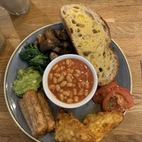 Vegan breakfast   at If Up North in Leeds