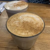 Oat lattee  at If Up North in Leeds