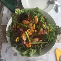 Seasonal salad at El Invernadero in Fuerteventura