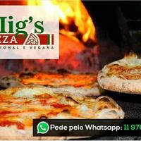 Pizzas artesanais feitas em forno a lenha e ingredientes frescos de altíssima qualidade. Experimente !!! at Mig's Pizza in Sao Paulo