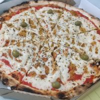 pizza sabor vrango com catupop at Mig's Pizza in Sao Paulo